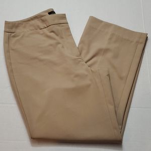 Talbots Heritage Dress Pants Tan Women's 12 × 28